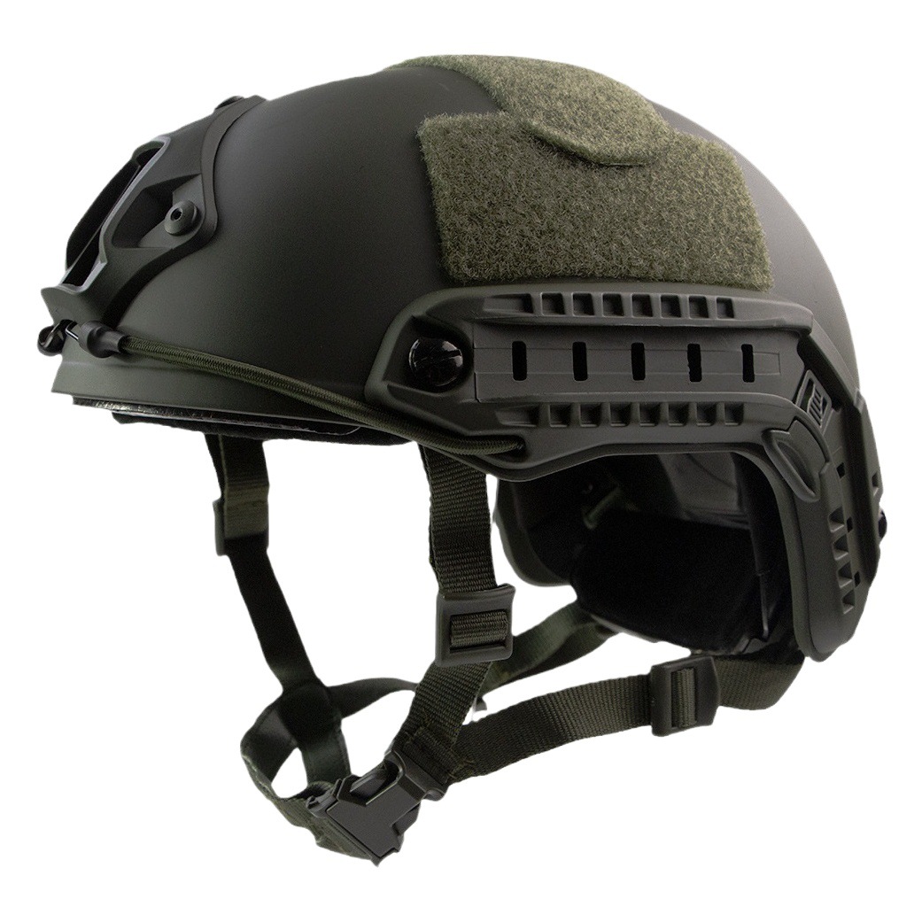 Fast Tactical Helmet Ce Certified Abs Explosion-Proof Adjustable Knob Suspension Field Game Training Outdoor Cycling