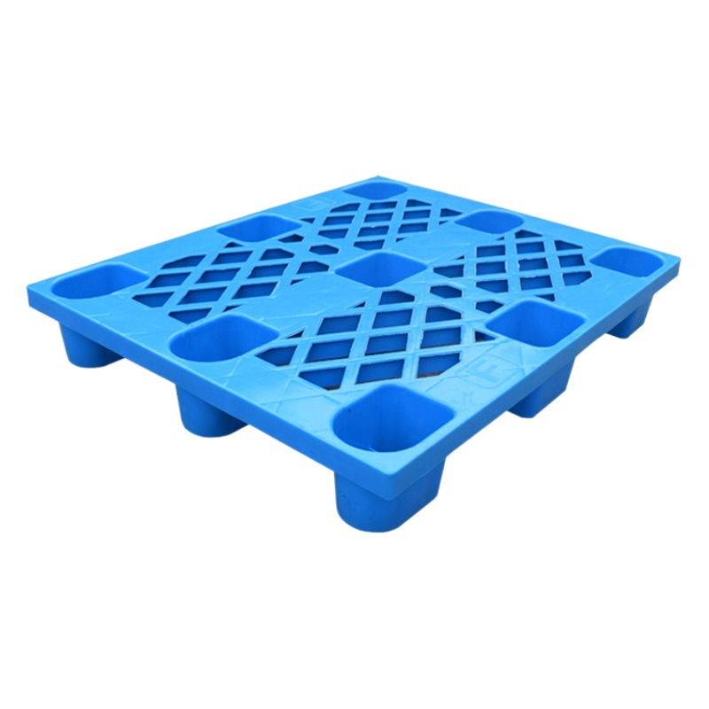 Plastic pallet forklift logistics special pallet grid nine-foot warehouse moisture-proof pad pallet plastic pallet manufacturers