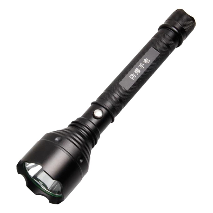 Strong flashlight long-shot rechargeable LED super bright household flashlight outdoor Road exploration explosion-proof lamp self-defense patrol