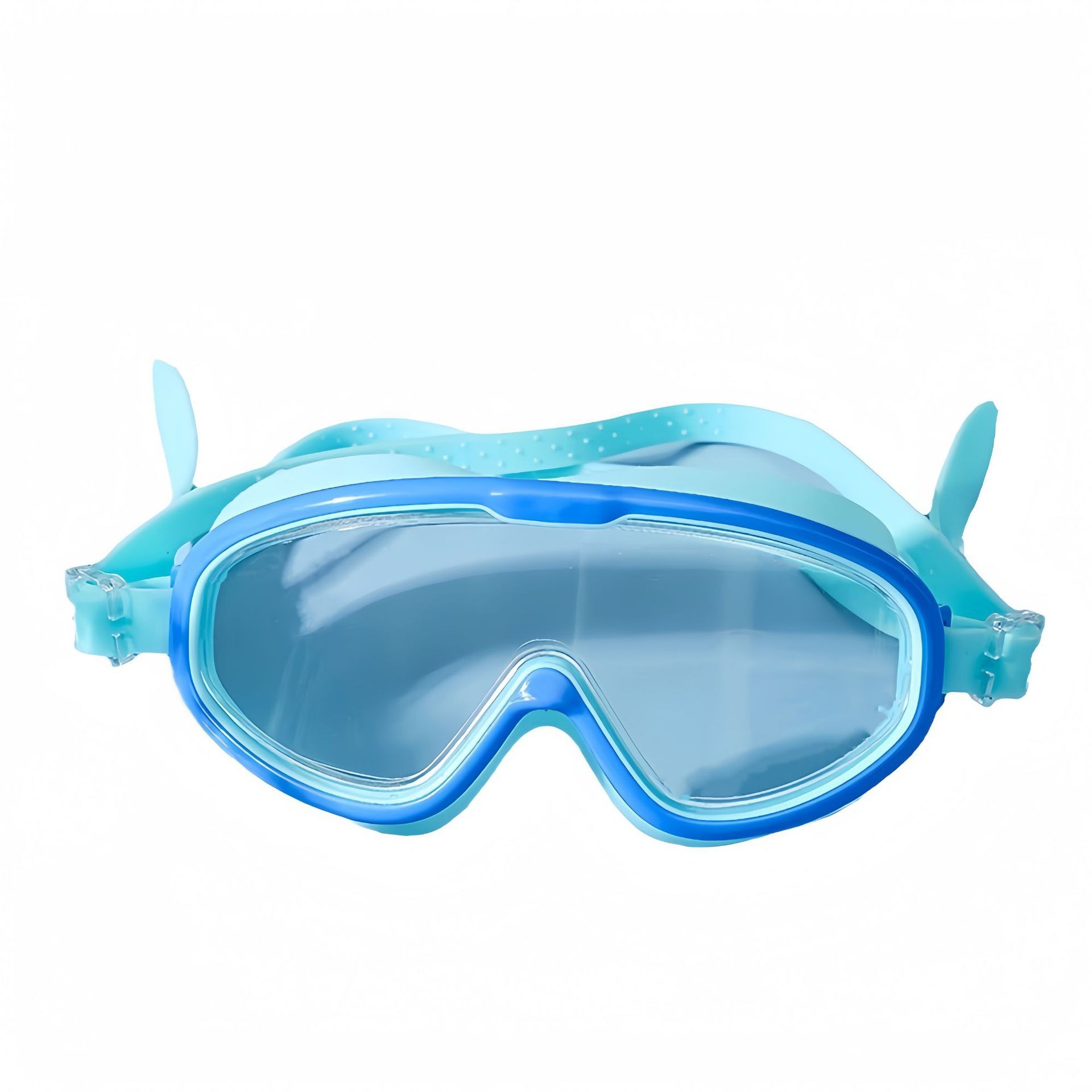 Picture of Children's Swimming Glasses Men and Women Students High-definition Swimming Goggles Anti-fog Waterproof Diving Goggles Swimming Cap Fashion Durable Protection