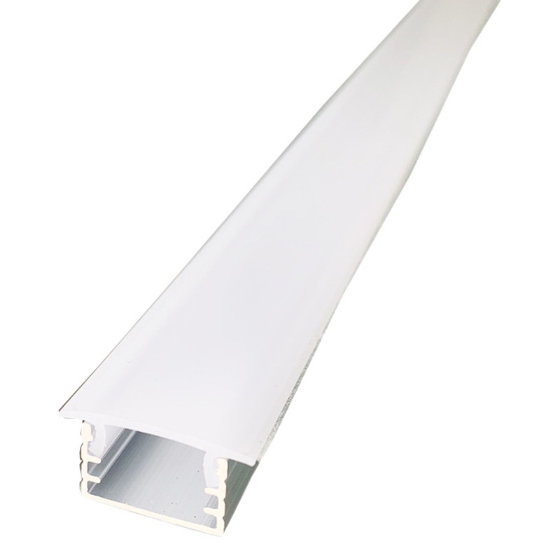 Linear Lamp Aluminum Profile Concealed Line Lamp Cabinet Lamp Shell Lampshade Linear Lamp Wardrobe Lamp with Card Slot Aluminum Profile