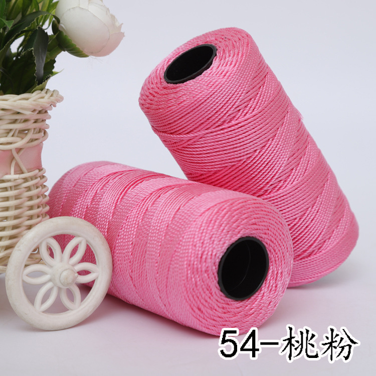 Picture of Three strands of nylon thread twine hook wire knitting hook hat shoes line car seat ice silk wool manufacturers wholesale