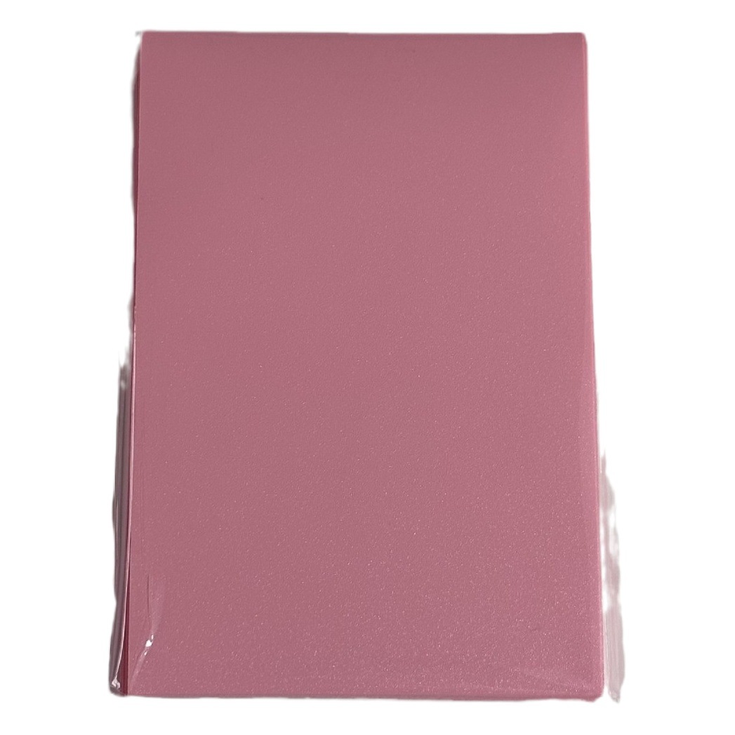 New Light Color 20 Silk Thickeneded Two-Layer Card Film 3inch Album Small Card Protective Cover Pp Frosted Card Holder Wholesale