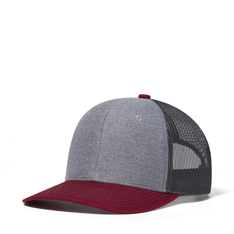 Picture of Wish Micro Bend Hat Rim Truck Hat Men's Outdoor Sun Shading Net Hat Mountaineering Fishing Truck Drivers Hat