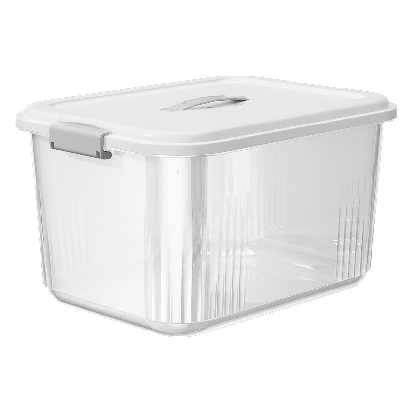 Transparent Storage Box Plastic Box with Lid Satchel Storage Box Large and Small Clothing Storage Box Organizer Box with Lid