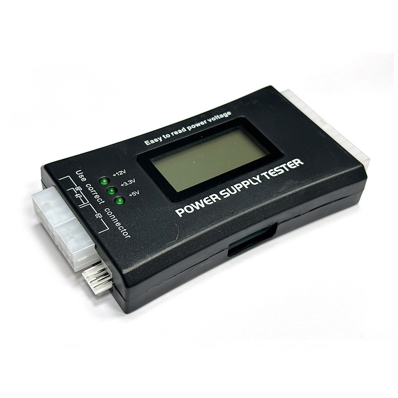 Picture of ATX Power Tester Fourth Generation LCD Liquid Crystal Display Desktop Computer Chassis Power Test Tool Cross Mirror