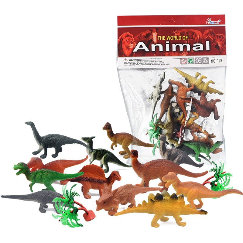 Picture of Cross-border dinosaur animal model simulation children's educational toys mini dinosaur expansion marine animal simulation toys
