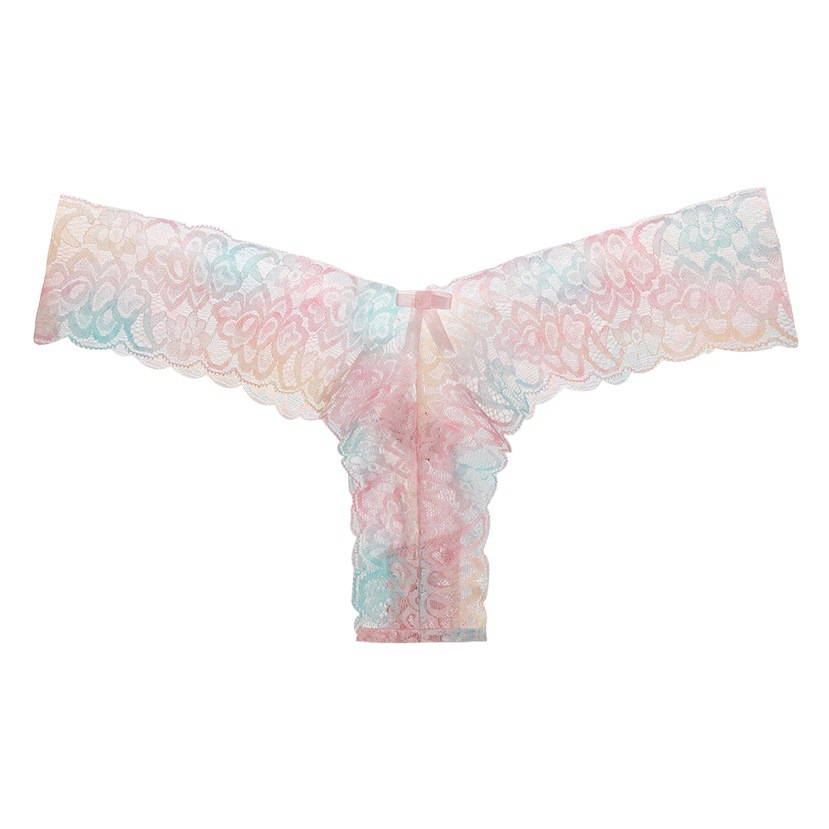 American Style Romantic Beautiful Sexy Floral Lace G-string Pure Desire Hot Girl Fashion French Style Traceless Emotional Panties