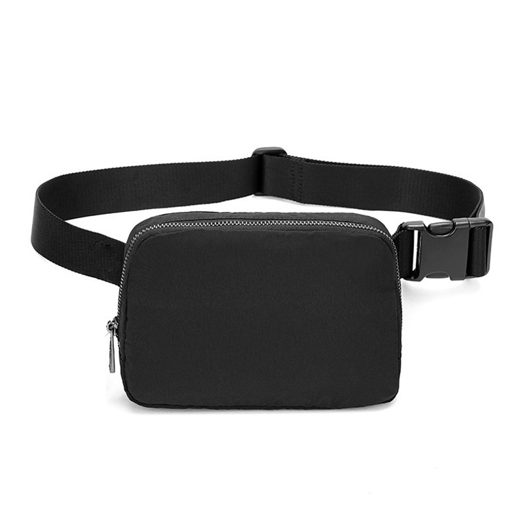 Picture of Amazon Outdoor Running Waist Bag Lulu Same Style Crossbody Bag Chest Bag for Men and Women Fashionable Nylon Waterproof Sports Waist Bag