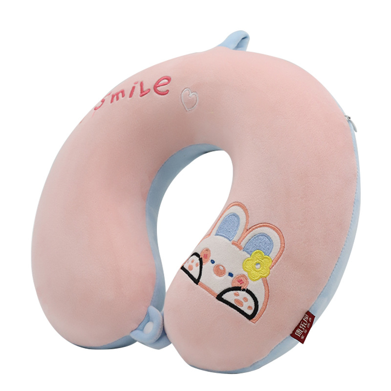 Picture of Cartoon animal slow rebound memory cotton U-shaped pillow leisure house office travel neck pillow neck pillow U-shaped pillow wholesale