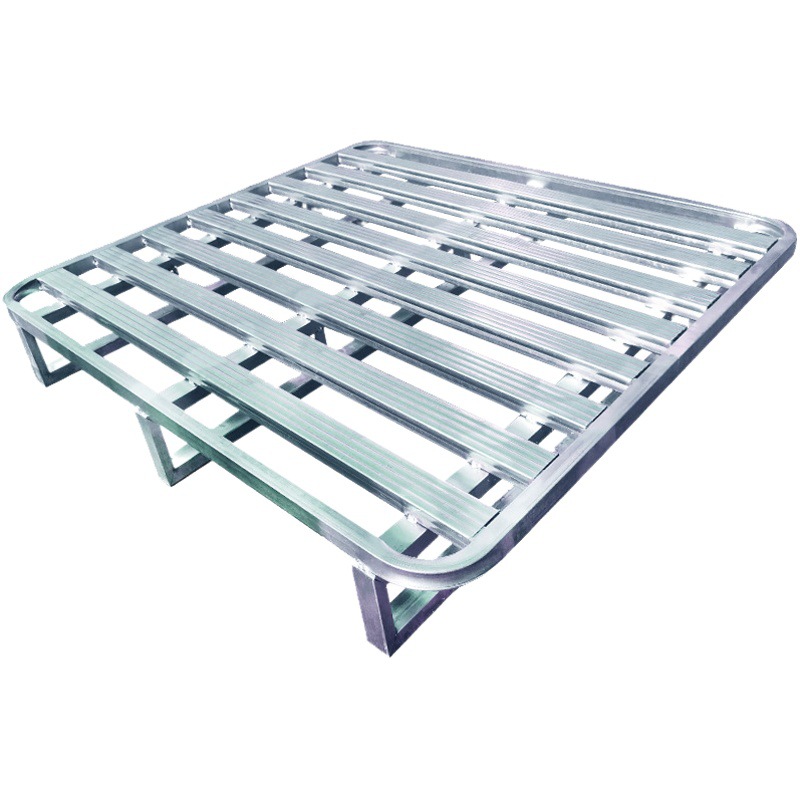 Wholesale galvanized steel metal pallet storage logistics iron pallet moisture-proof card board warehouse forklift floor pad