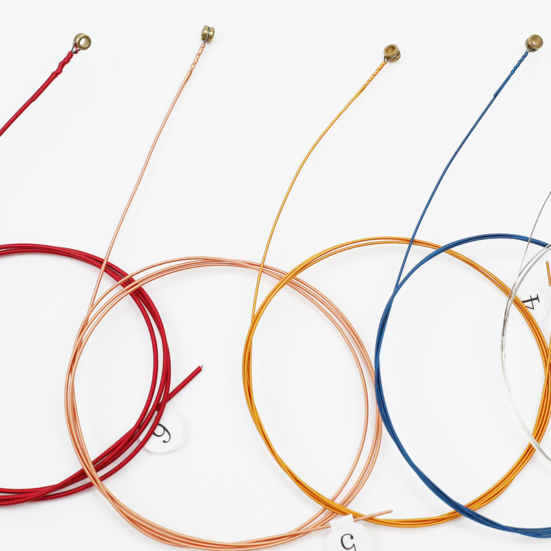 Picture of Folk Color String Folk Guitar Steel String Acoustic Guitar Set String Packaging String CA60 [Factory Outlet]]