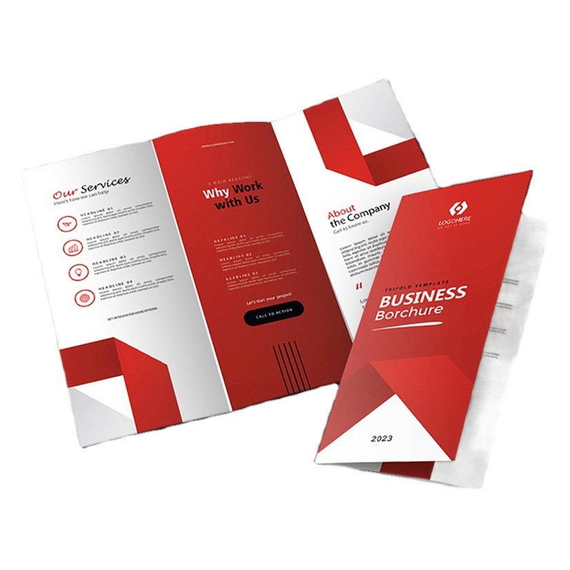 Brochure Color Printing Production Celebrity Pb Album Factory Thread-Bound Hardcover Coated Paper Flyer Custom Printing