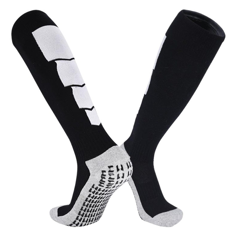 Autumn and Winter Dotted Football Socks Men's Long Professional Sports Socks Non-Slip Towel Bottom High Socks Game Training Socks