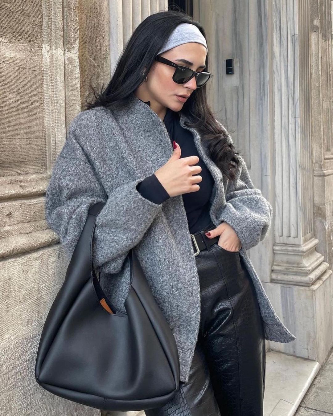 Picture of 2025 Cross-Border European and American New Women's Casual Color Stand-Up Collar Single-Breasted Large Flap Pocket Pants Loose and Comfortable Long-Sleeved Jacket