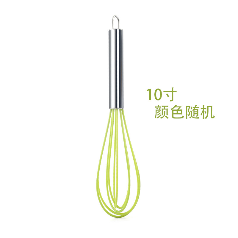 Picture of Baking tools egg beater stainless steel bold blender semi-automatic egg beater manual Mini Silicone dispenser