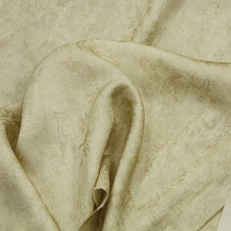 Picture of [Glittering Glance·Silk Hollow Jacquard] 19 Mumi Silk Fabric Handmade Dirty Dyed Cold Dyed Fabric