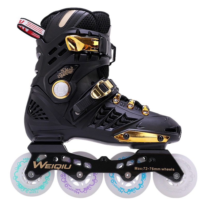 Skates Adult Professional Flat Style Campus Roller Skates for Men and Women Adult Beginners Skating In-line Roller Skates