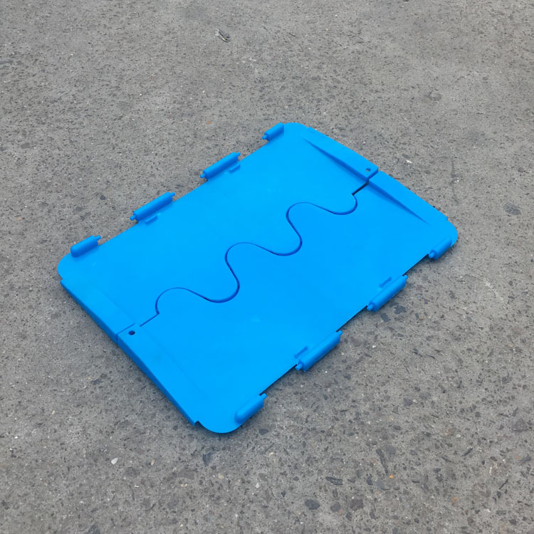 Picture of EU logistics box cover 600*400 series matching box cover blue plastic box cover