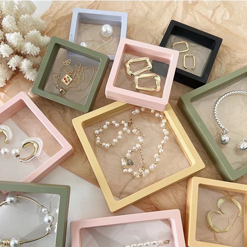Jewelry Packaging Suspension Box Jewelry Wear Armor Storage Box Advanced Sense Handstring Necklace Ring Bracelet Packaging Display
