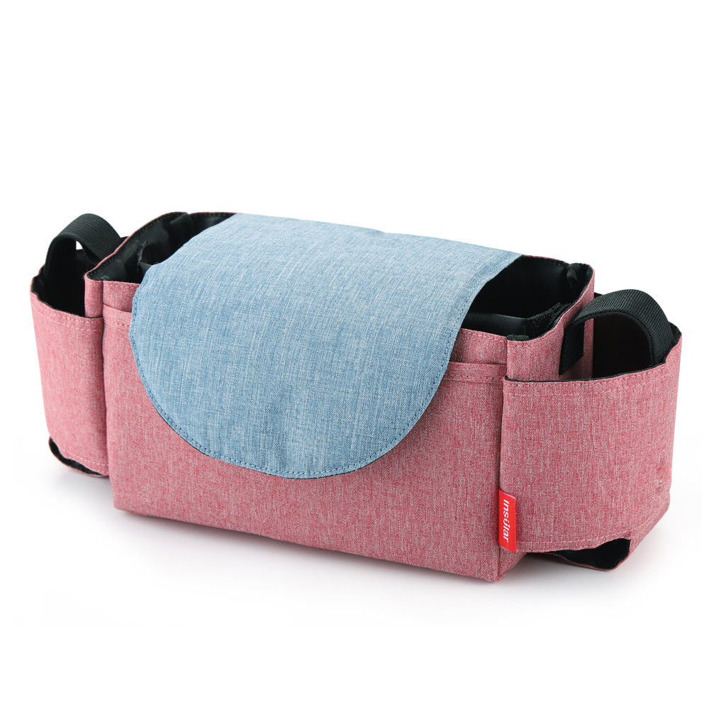 Picture of Yin Xiuli multifunctional baby carriage hanging bag storage bag bottle Cup bag baby stroller hanging bag cross-border