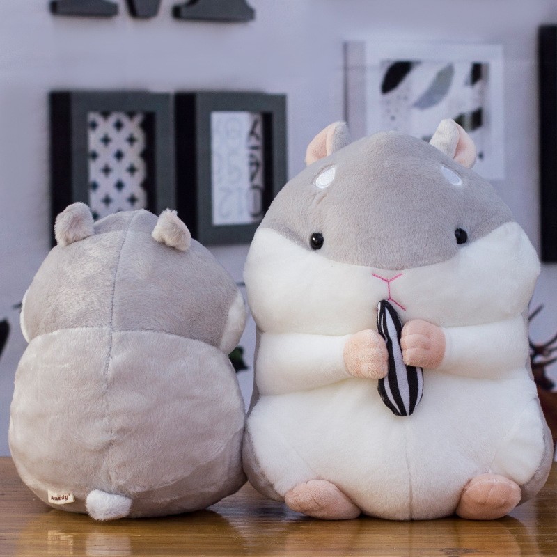 Picture of Cute Plush Toy Doll, Children's Comfort Doll, Birthday Gift for Girlfriend, Wholesale Melon Seed Hamster