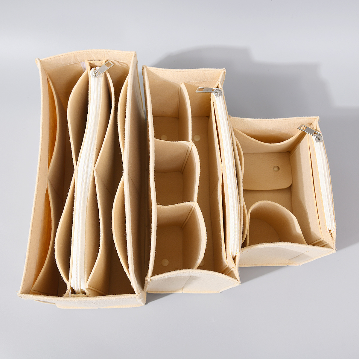 Source factory felt liner bag unprinted jute tote bag bag finishing storage bag factory wholesale