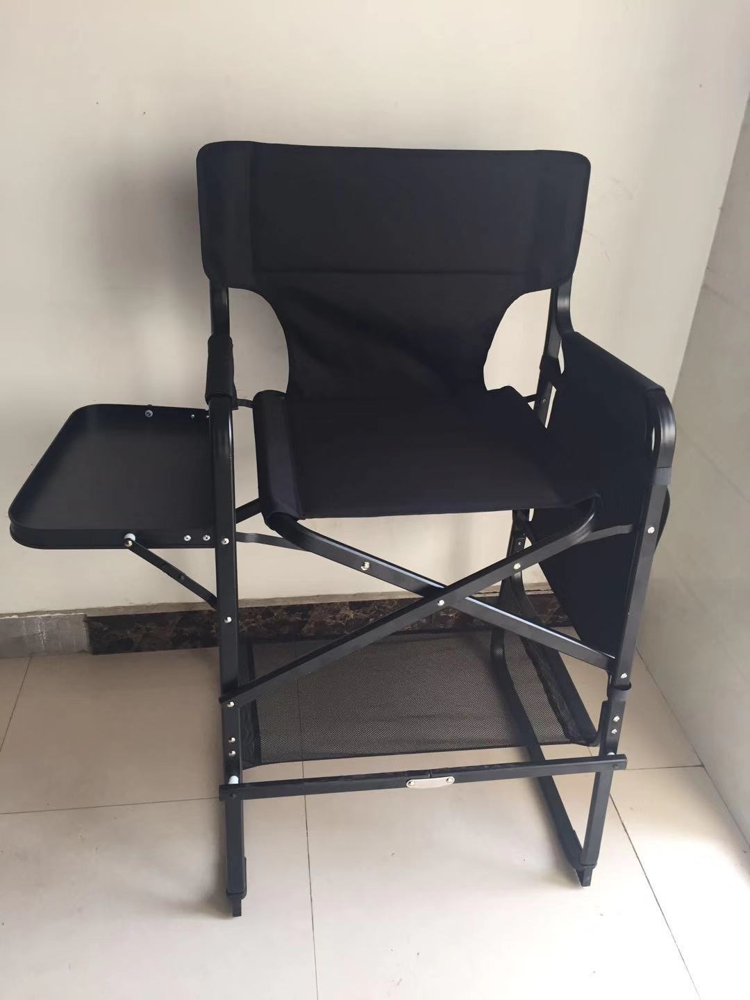 Picture of Large Director aluminum alloy chair computer leisure chair folding outdoor canvas chair beach chair office makeup chair