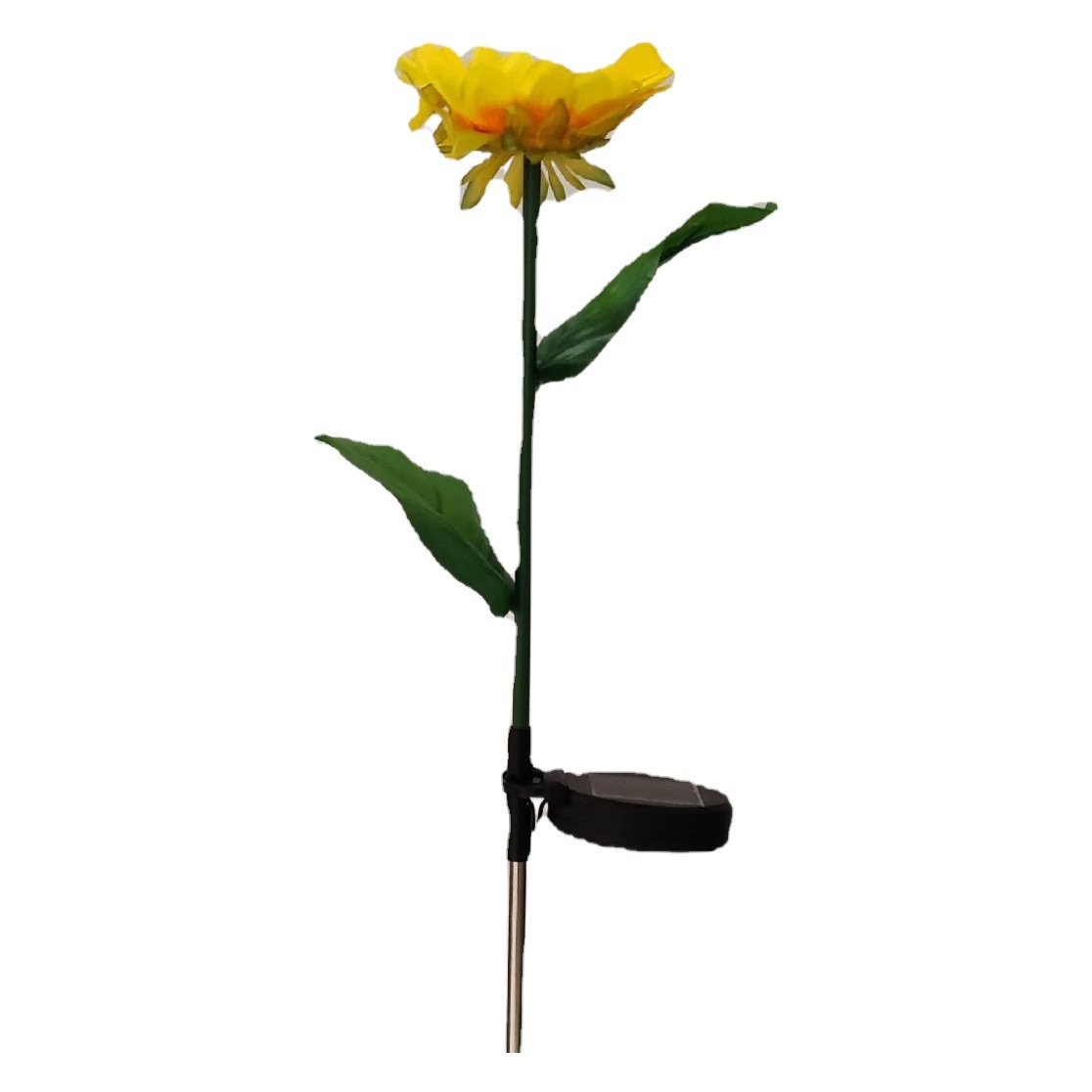 Solar Sunflower Flower Lamp 20LED Outdoor Garden Courtyard Lawn Decorative Floor Flower Lamp Holiday Atmosphere Lamp