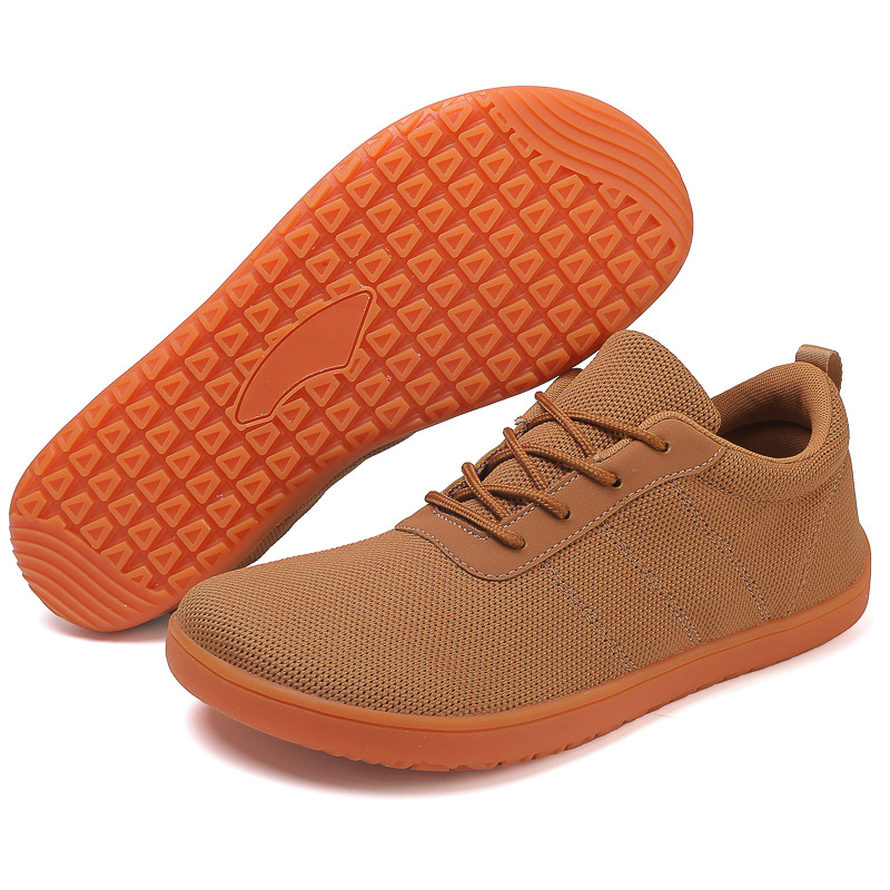 Picture of Foreign trade new wide head barefoot shoes simple casual sneaker men's and women's non-slip soft bottom wide last shoes factory outlet
