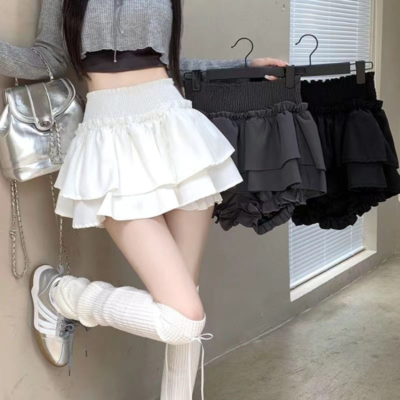 New Ballet Style Skirt Women's Spring and Summer Small High Waist Slimming Design Sweet Spicy Cake Puff Skirt