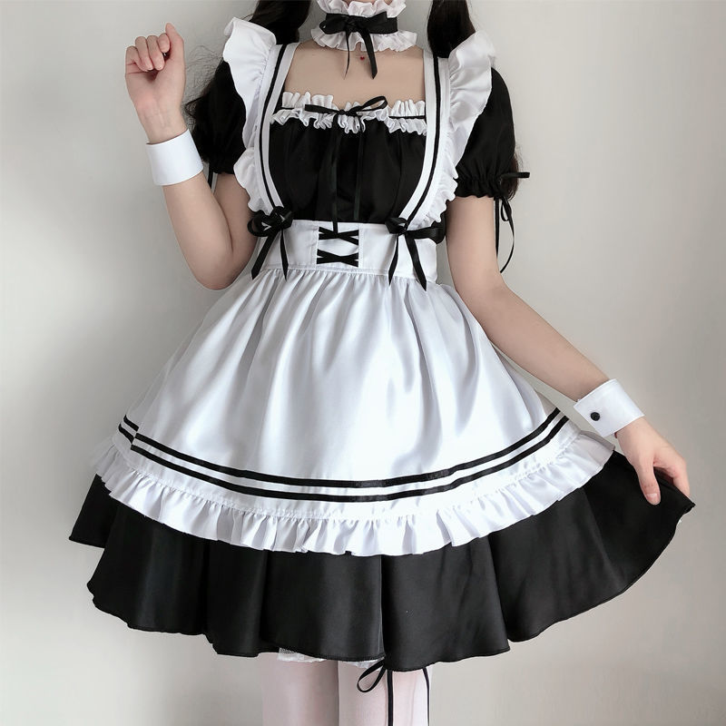 Picture of Maid Costume Japanese COS Cute Student dress Big Brother Lolita suit Secondary plus size Costume Daily