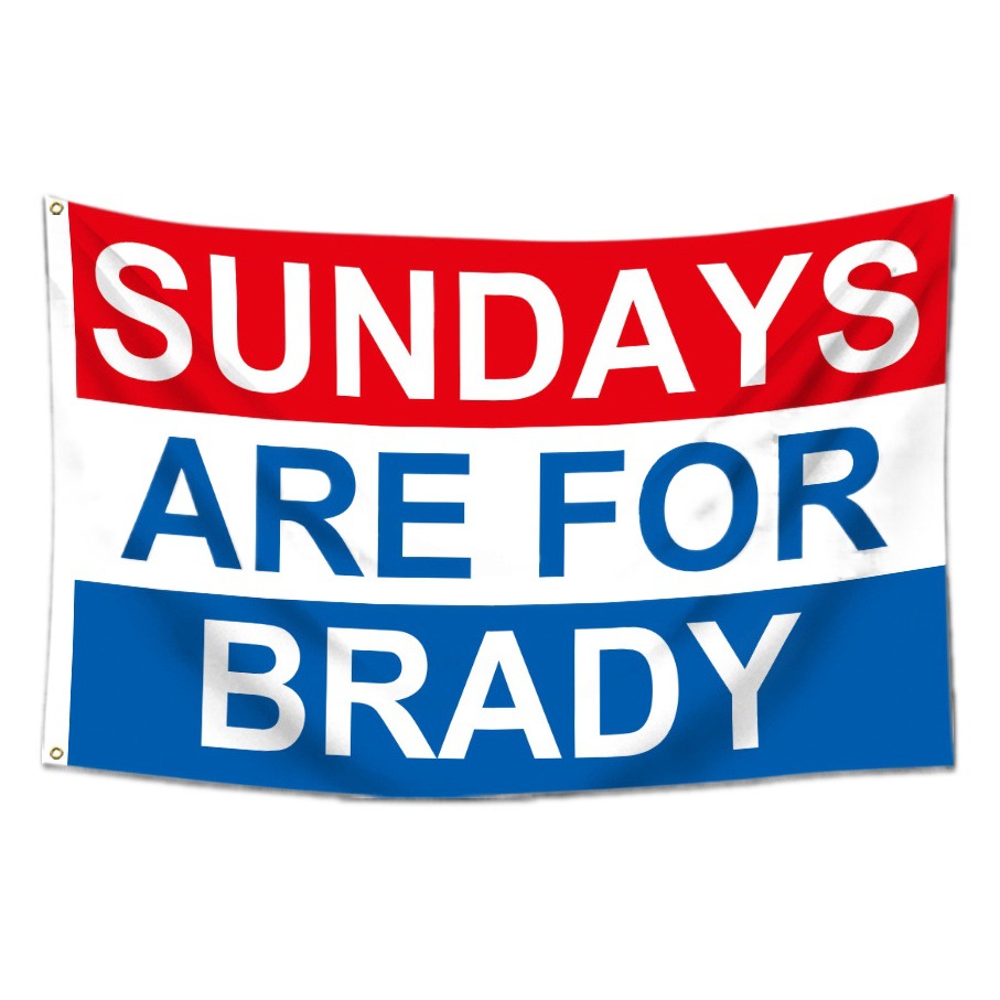 Spot manufacturers directly supply AliExpress SUNDAYS-for-brady-bd Flag 4 90*150cm
