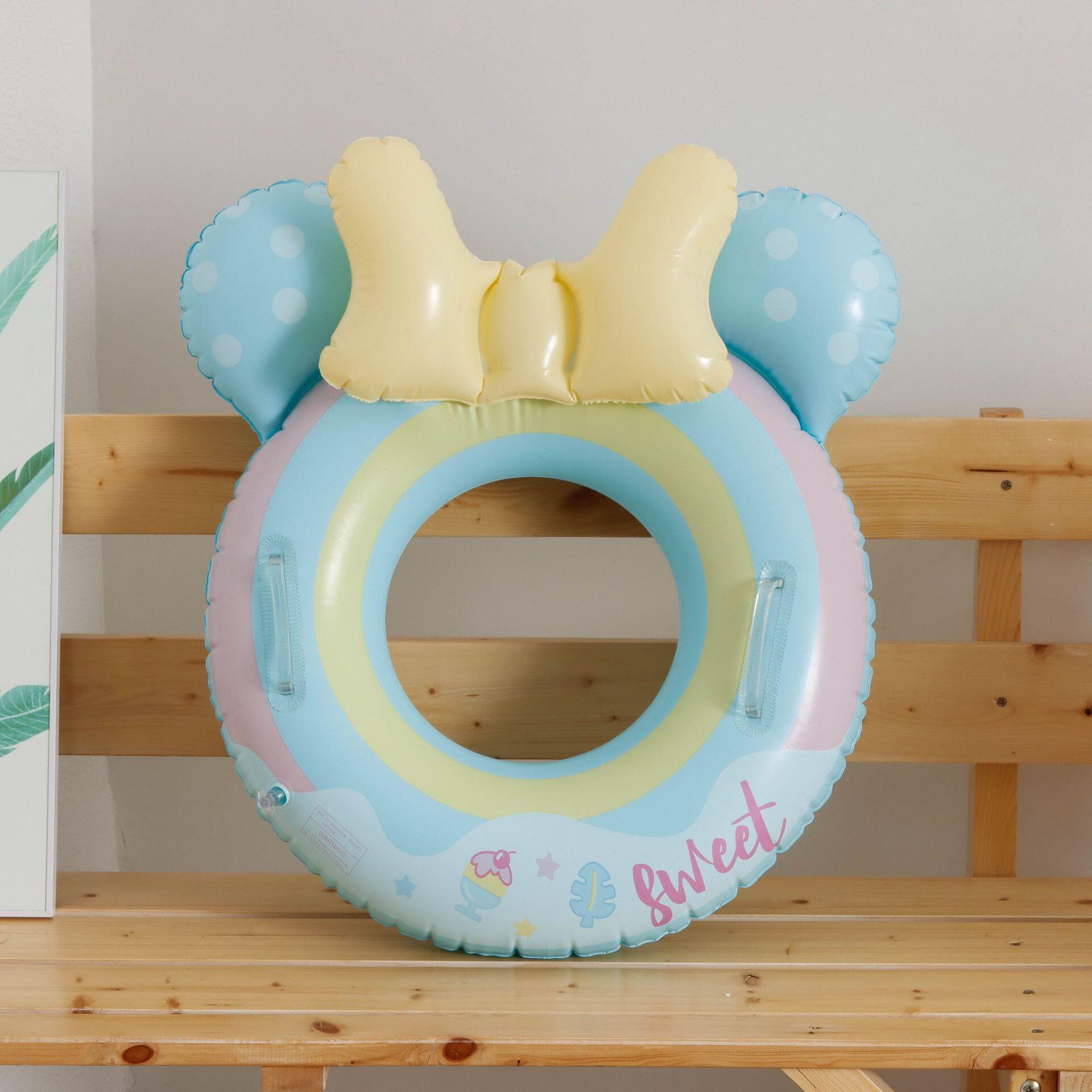 Picture of Children's swimming ring armpit ring seat ring 1-6 years old children's aircraft steering wheel inflatable Mount baby 2 boys and girls