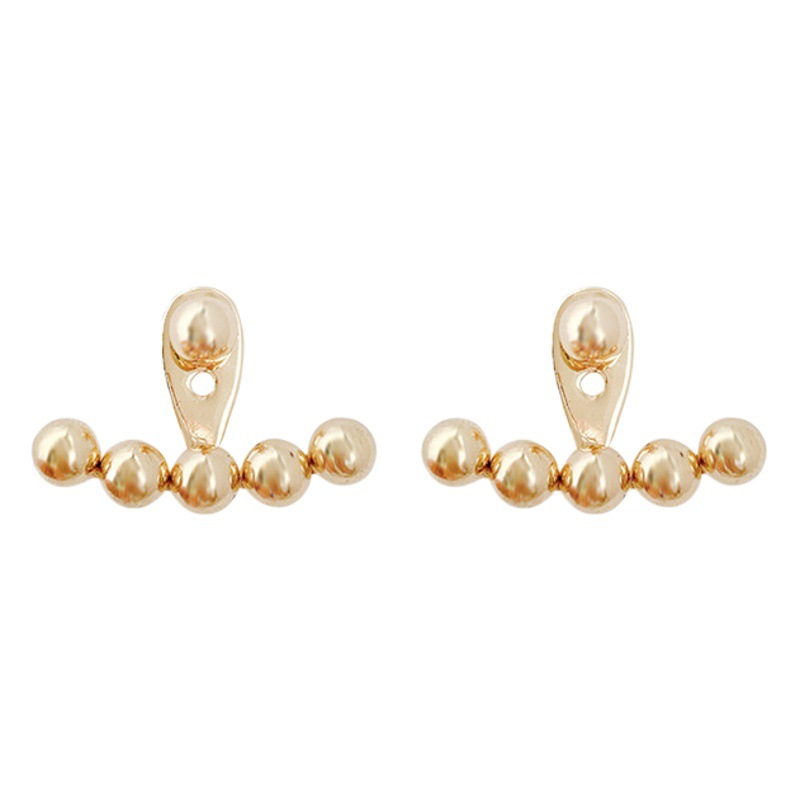 S925 Silver Needle Design French Pearl Earrings for Women Korean Retro Earrings Internet Celebrity Hot Style Simple Earrings Wholesale