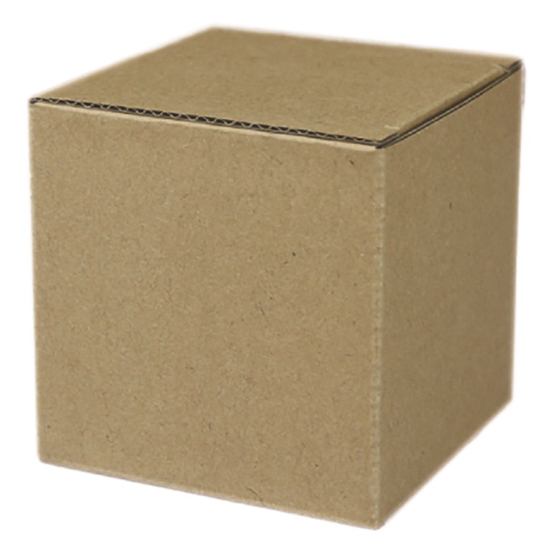 Three-layer cowhide corrugated universal packaging box spot mug hardware glass bottle packaging rectangular folding paper box