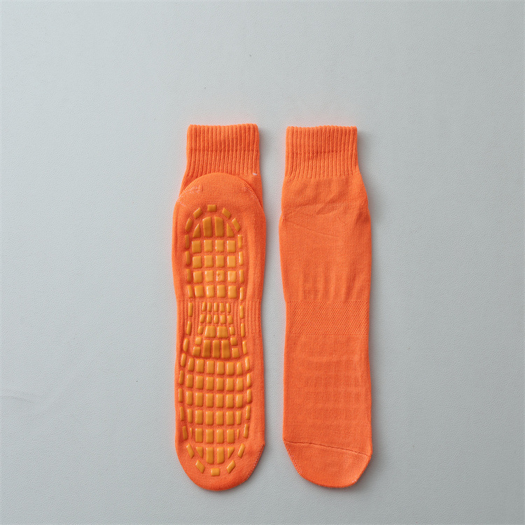 Picture of Factory wholesale trampoline socks dispensing non-slip socks floor socks children's playground early education adult yoga socks