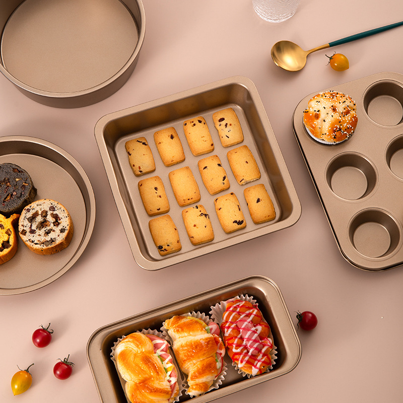 Picture of Baking Tool Set Cake Mold Cake Mold Oven Pizza Pan Mousse Chocolate Baking Supplies Set