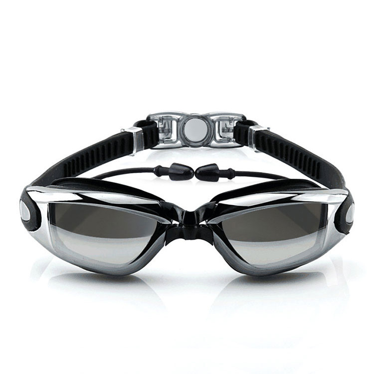 Picture of Youyou Factory Printed Logo Adult High-Definition Waterproof and Anti-Fog Men's and Women's Small-Frame Swimming Goggles Swimming Myopia Glasses Wholesale