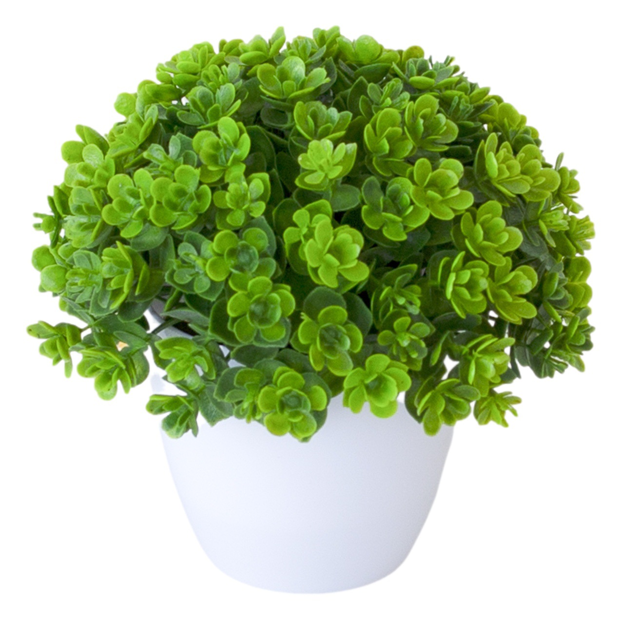 Picture of Simulated Plant Bonsai Desktop Artificial Flower Plant Ornaments Flower Ball Grass Ball Potted Home Decoration Small Ornaments