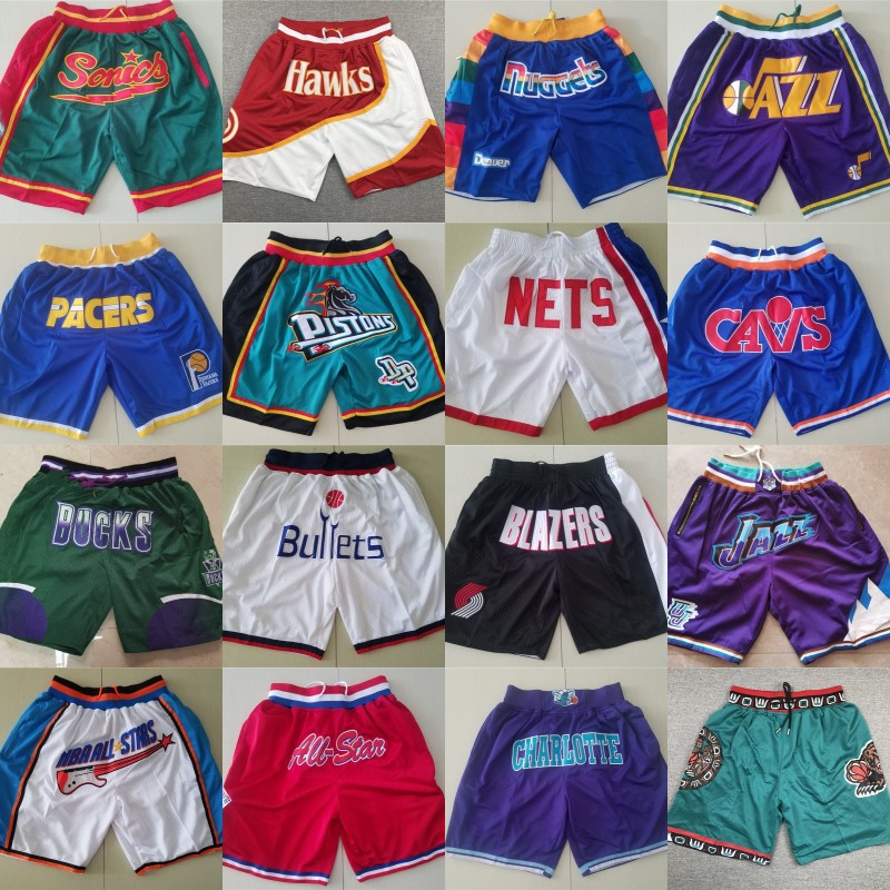 Basketball Jersey Grizzlies Supersonic Trail Blazers Knights Bucks Sun Nets Timberwolves Nuggets Hydrangea Pants