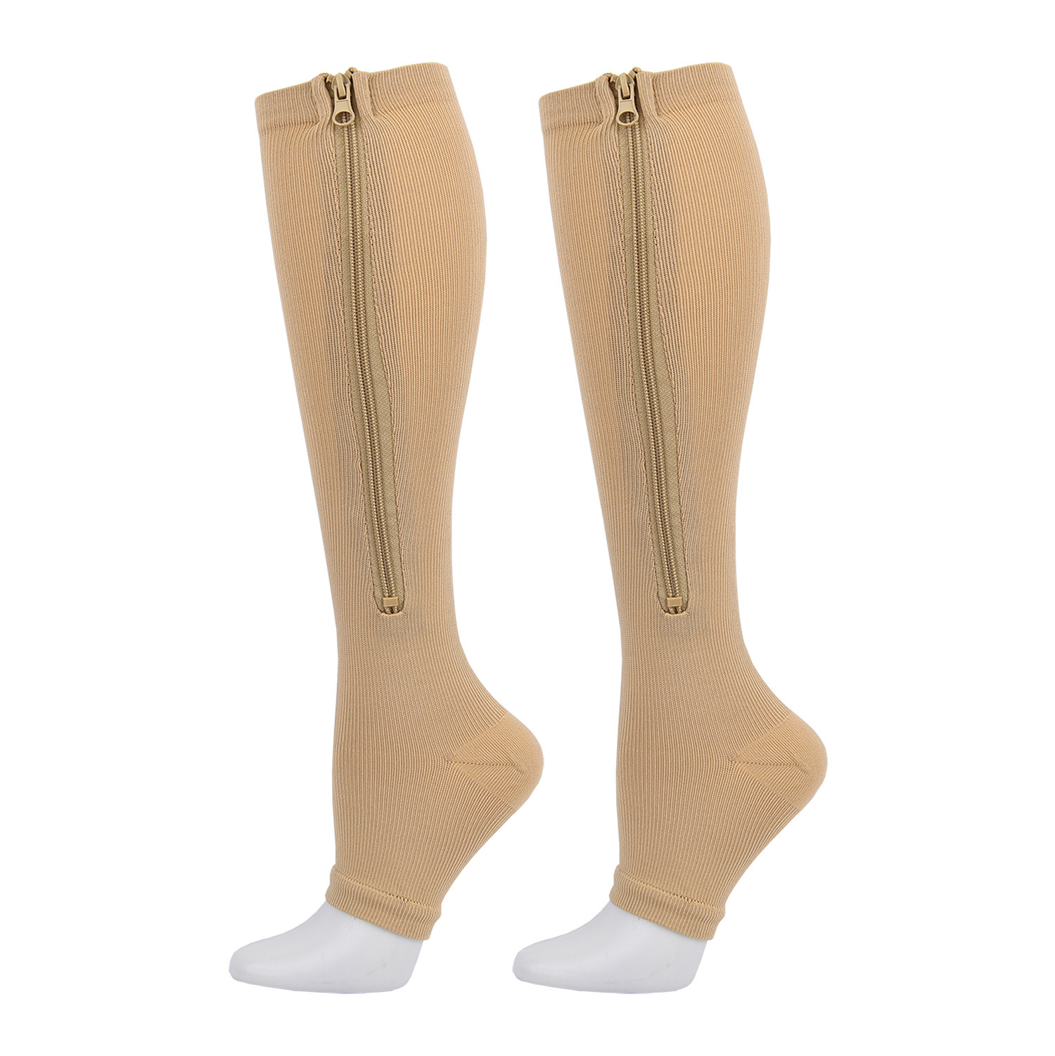 Picture of Manufacturer compression zipper socks long tube sports compression socks vein elastic socks zip sox socks