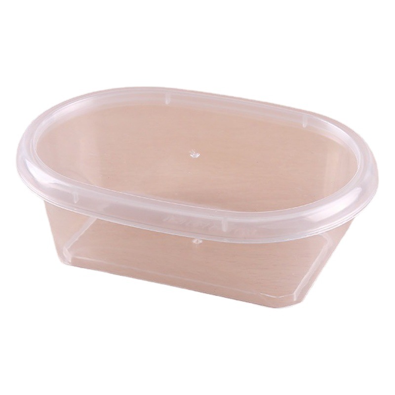 Transparent Rectangular Plastic Lock Buckle Empty Box Sample Box with Components Packaging Box Tool Mask Storage Box