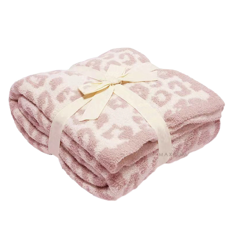 Picture of Customized Spring and Autumn Home Camping Blanket Half Velvet Knitted Blanket Sofa Office Nap Blanket Sofa Cover Blanket