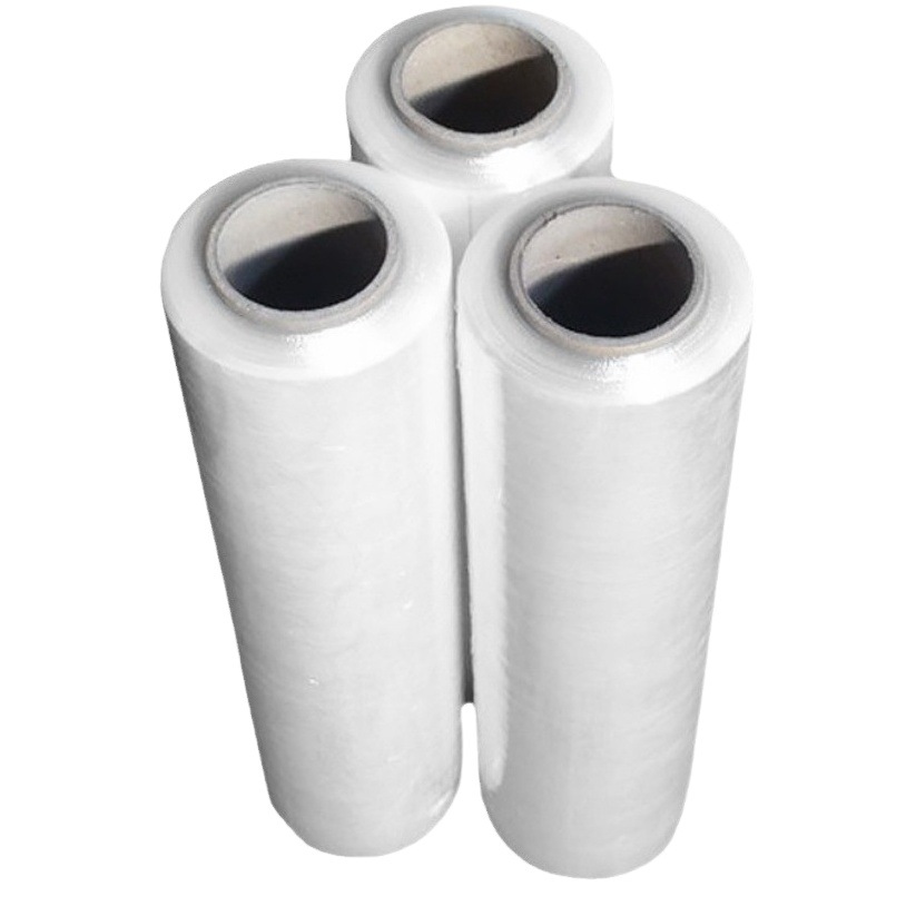 pe wrapping film large roll logistics wrapping film commercial cling film industrial plastic stretch film Tire Protection Film