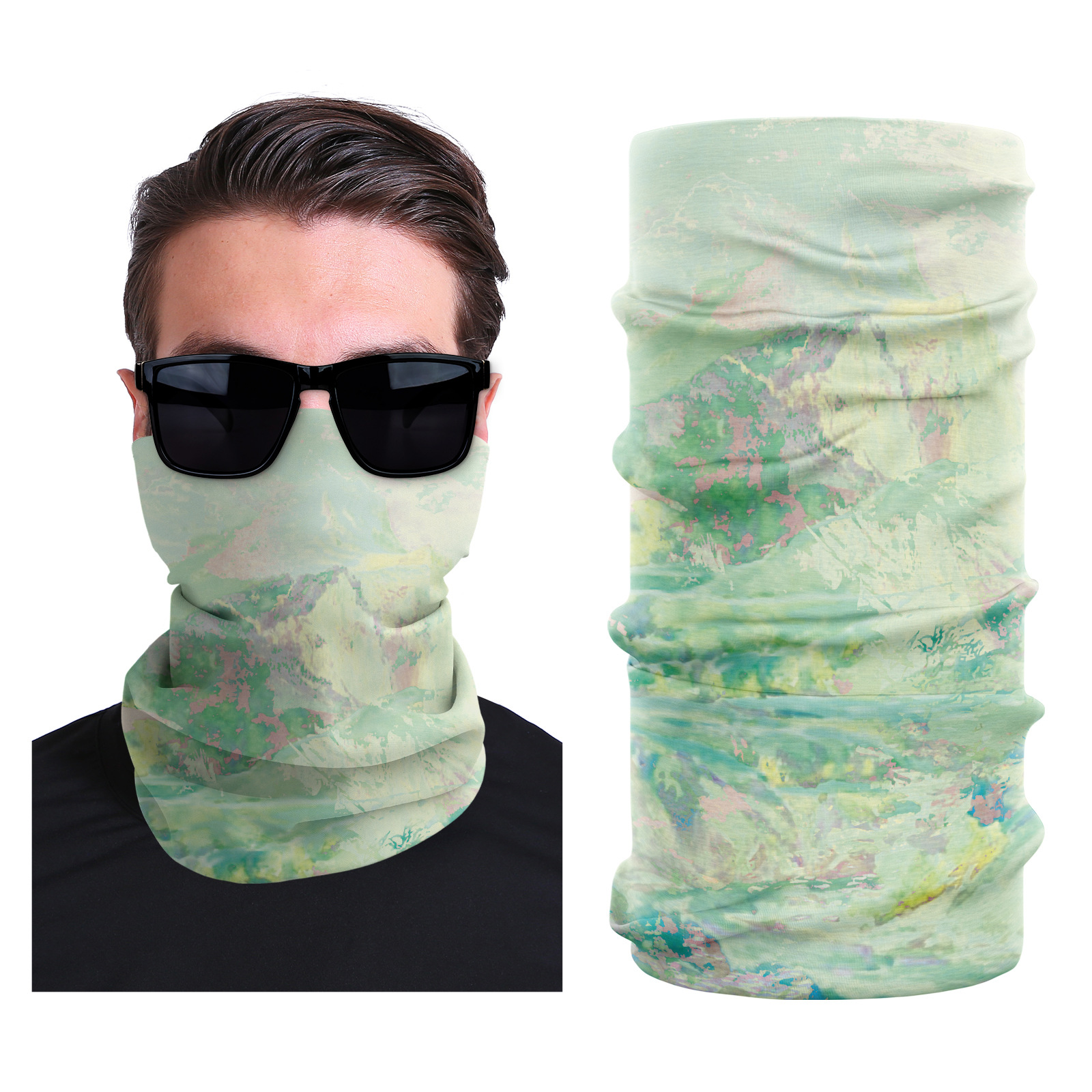 Picture of Xunhui magic scarf outdoor scarf mountaineering riding scarf high elastic seamless Ice Silk face towel cross-border bandana