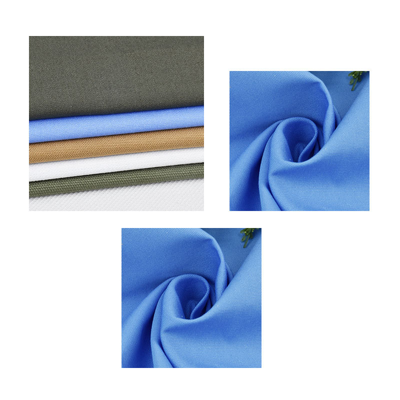 Polyester-Cotton Yarn T/C65/35 21*21*100*52 Polyester-Cotton Plain Weave Workwear Uniform Fabric