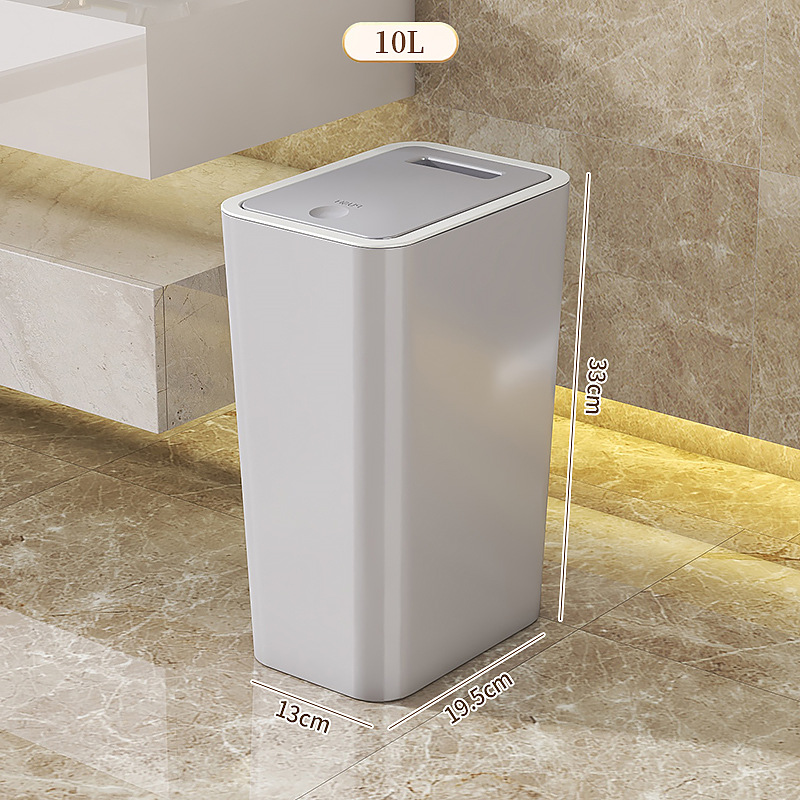 Picture of Trash Can with Lid, Household Toilet, Kitchen, Accessible Luxury, High-End Bathroom, Large Trash Can, Starting from One Piece