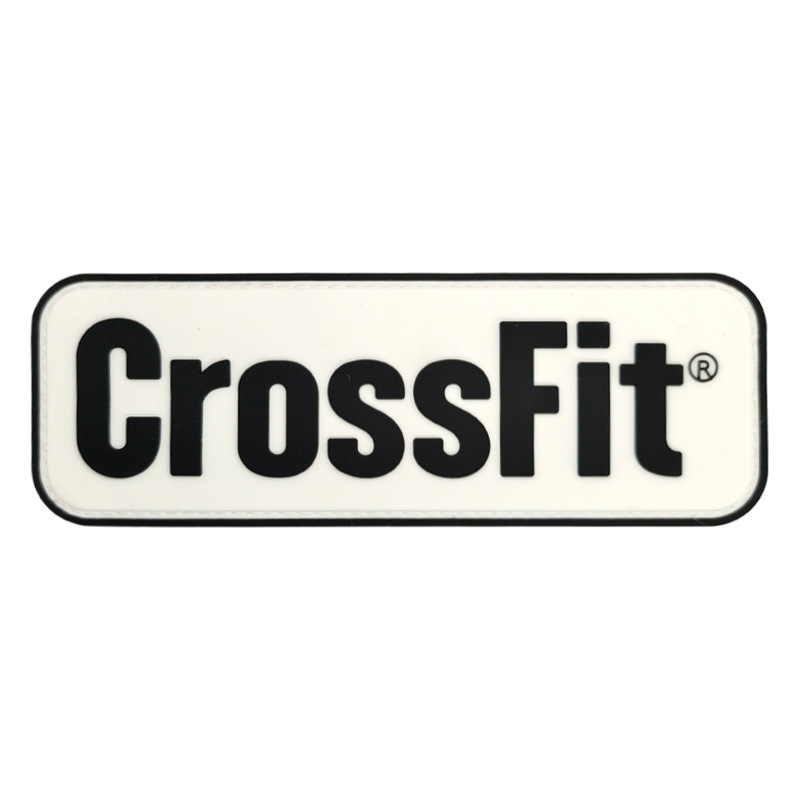 CrossFit outdoor sports tactical morale vest badge back strip 511 rubber velcro hook PVC badge
