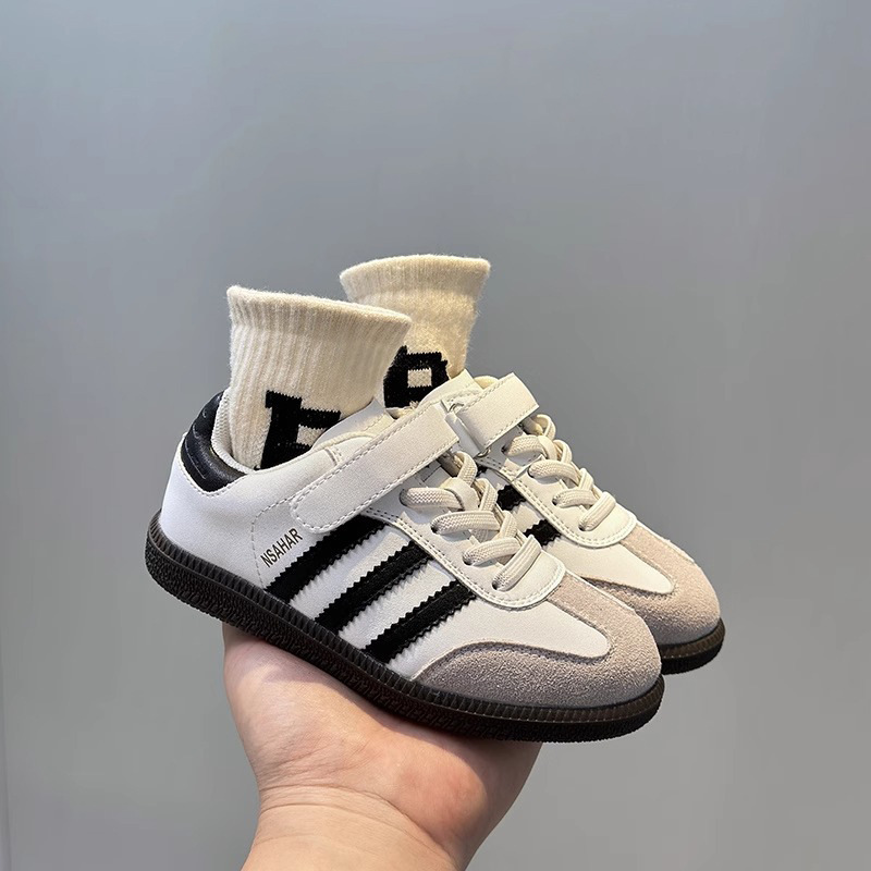 Children's Soft-soled German Training Shoes 2025 Spring and Autumn New Girls' Velcro Shoes Large Children's Baby Shoes Boys' Board Shoes